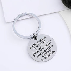 Stainless Steel Keychain Christmas Gift