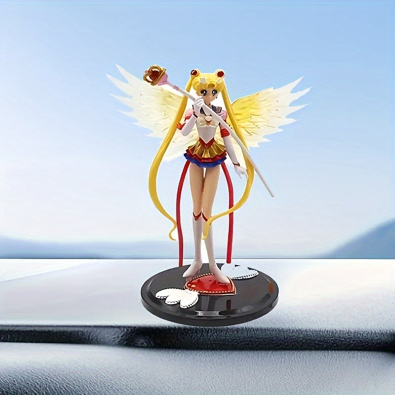Anime Model Car Ornaments Action Puppet Toys Home Decorations
