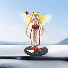 Anime Model Car Ornaments Action Puppet Toys Home Decorations
