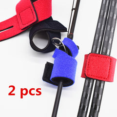 2pcs Elastic Rod Tie Strap For Guide Ring Holder Flexible Belt