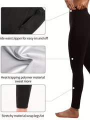 Stretchy Sauna Sweatpants Gym Workout Leggings