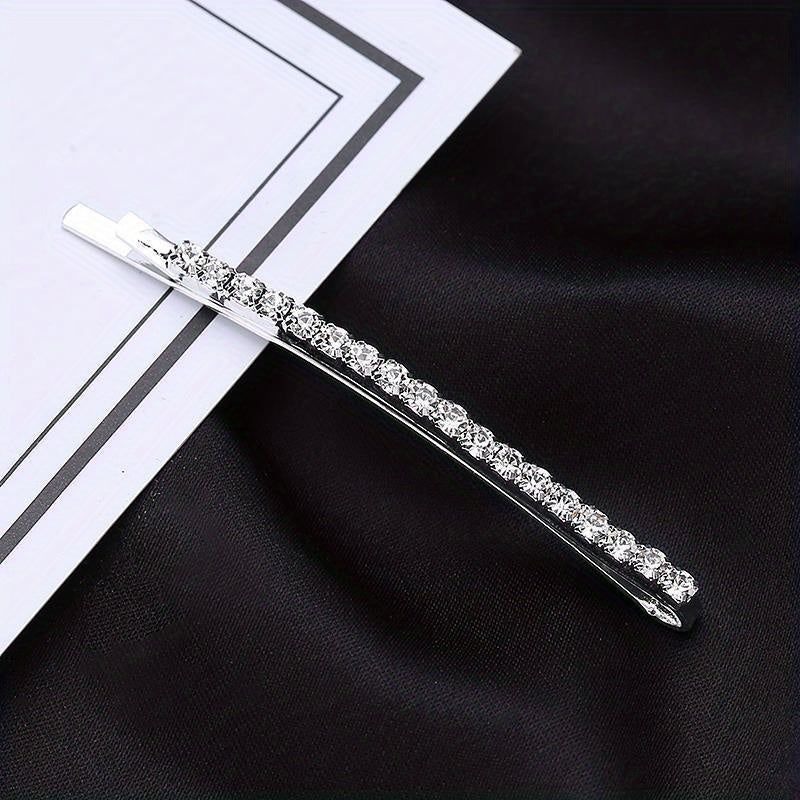 Rhinestone Hair Clips Headwear For Girls