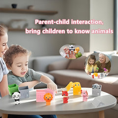 Educational Toy 10 Animal Number Matching Handheld Doll Set