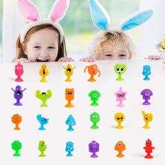 40pcs Suction Cup Mini Monster Toys Party Favors for Halloween Christmas