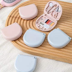 Mini Travel Sew Kit Portable Needle Threader Sewing Tools