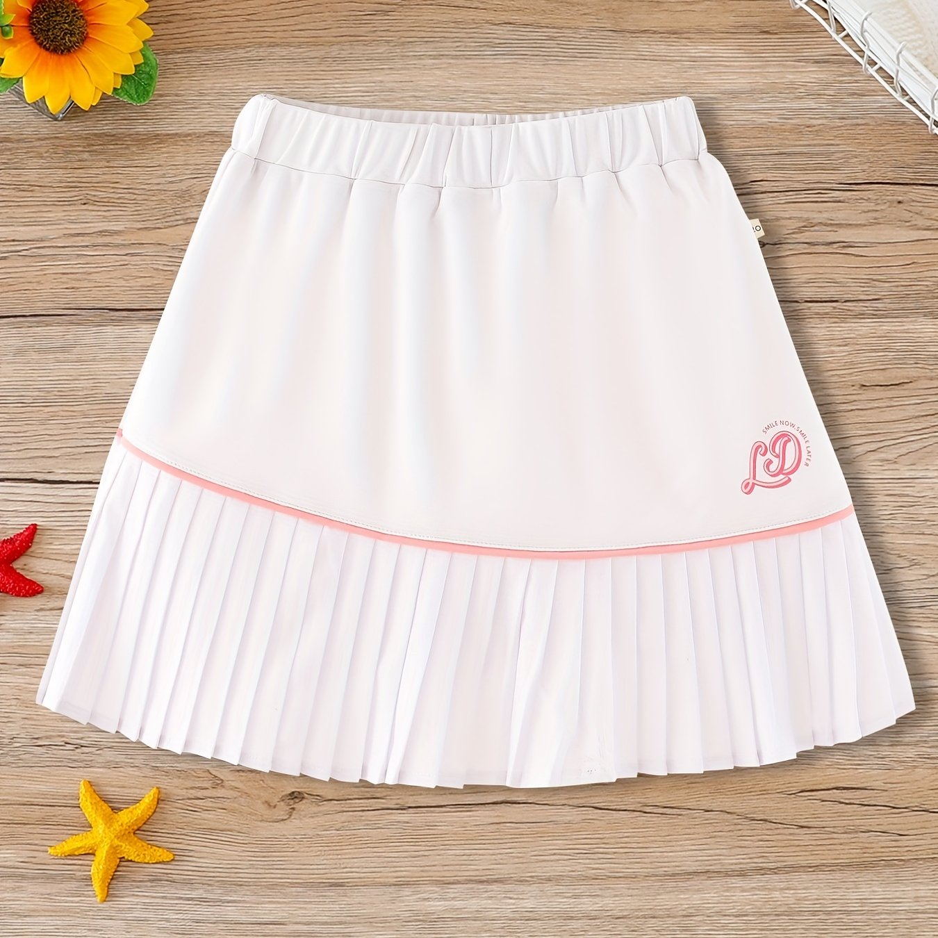 Girls Activewear Skort Pleated Tennis Golf Skorts Athletic High Waisted
