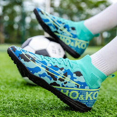 Men's High Top Non Slip AG Football Cleat