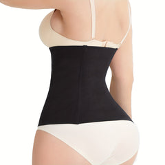 Seamless Steel Boned Women's Waist Trainer Tummy Control Slim Girdle Belt