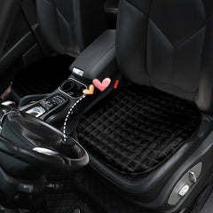 1pc Short Plush Car Warm Seat Cover Car Cushion