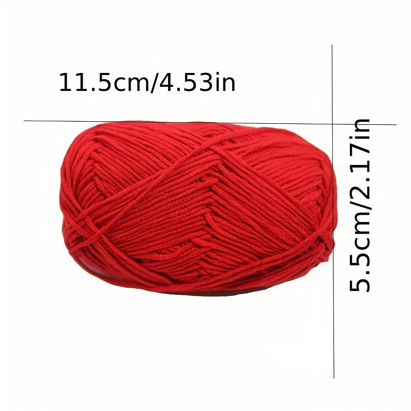4pcs 60C/40A 4 Strands Yarn for Crochet & Knitting 40g