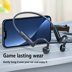 Stereo Magnetic Headphone Halter Style Wireless Earphones