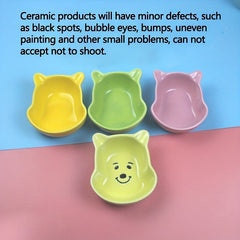 Fruit Hamster Ceramic Bowl Food Pot For Small Pet Squirrel