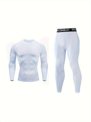 Men's Fitness Top Long Sleeve Quick Drying Training Basic Layer
