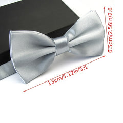 Men's Satin Bow Tie for Wedding Party