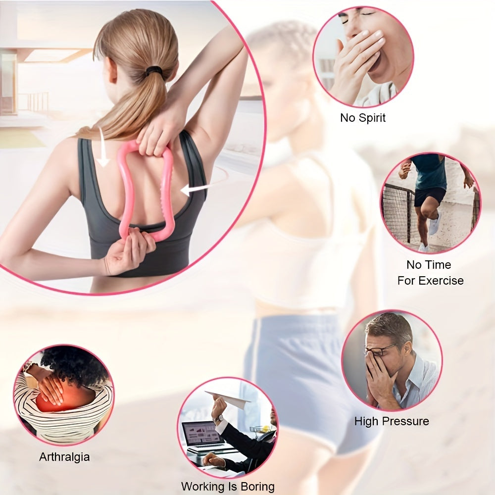 8-Shaped Yoga Resistance Rope & Yoga Ring Fitness Stretcher
