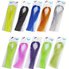 30 Colors Hair Hook Tying Materials Fly Tying Materials Flash Tinsel