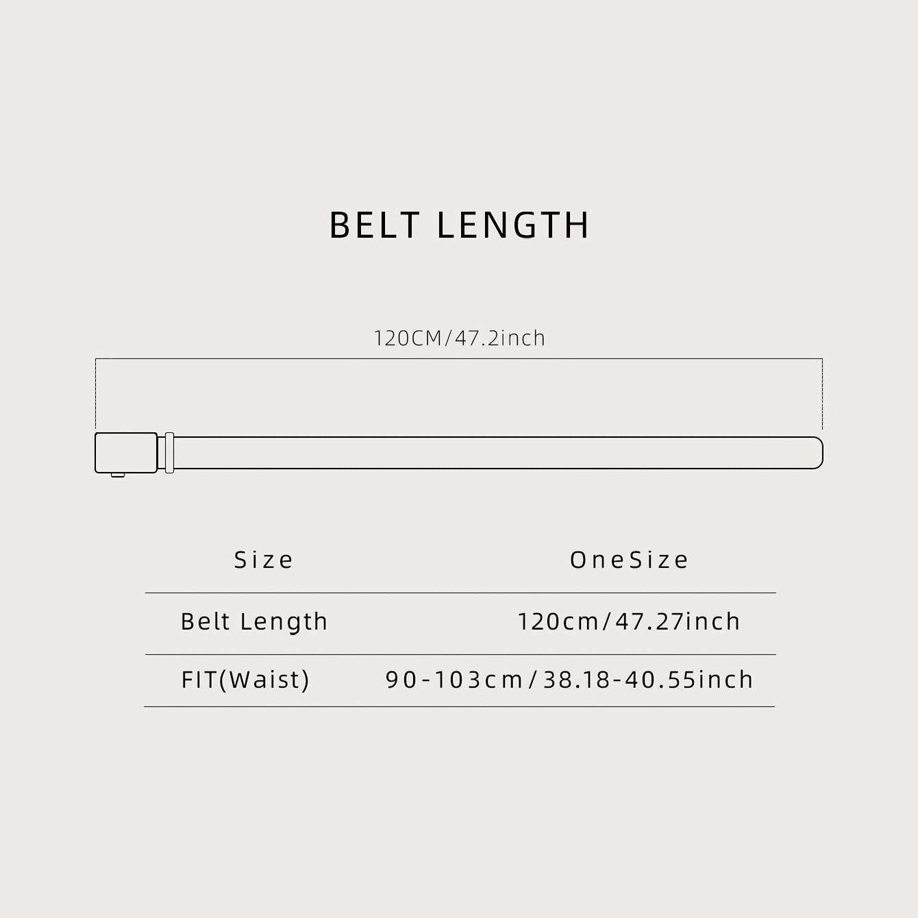 Men's Auto Buckle Lychee Pattern PU Belt Accessories
