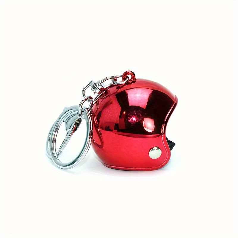 Mini Motorcycle Helmet Keychain Safety Helmet Pendant Ornament