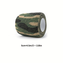 Outdoor Camouflage Tape for Riding, Self-Adhesive Non-Woven Fabric