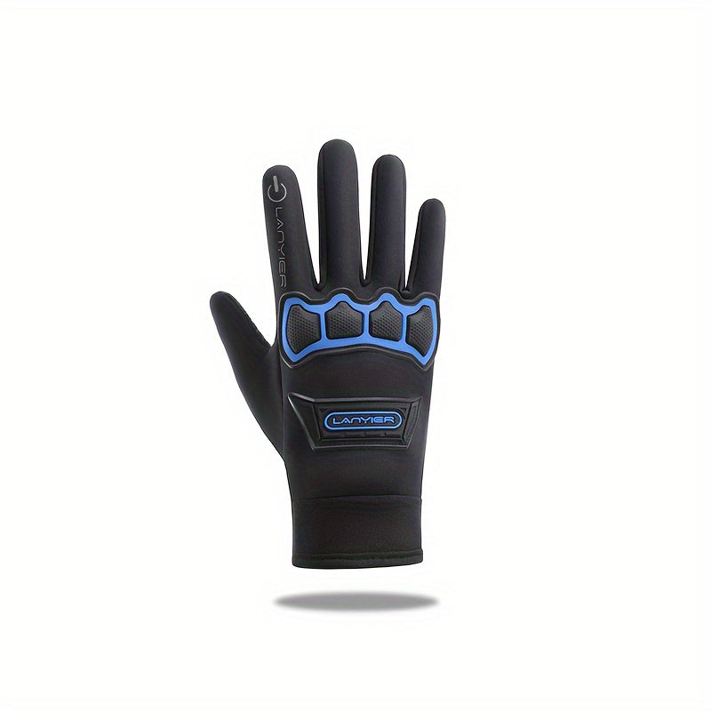 Thick Warm Windproof Cycling Gloves Touch Screen Fitness Gloves