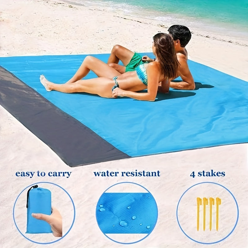 Waterproof Pocket Mat for Camping and Picnics, Beach and Campgrounds