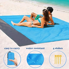 Waterproof Pocket Mat for Camping and Picnics, Beach and Campgrounds