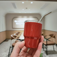 3pc Mini Stainless Steel Vacuum Cup 60ml Portable Lightweight Mug Cup