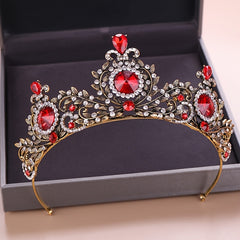 Baroque Rhinestone Bridal Tiara for Wedding Proms Pageants Parties