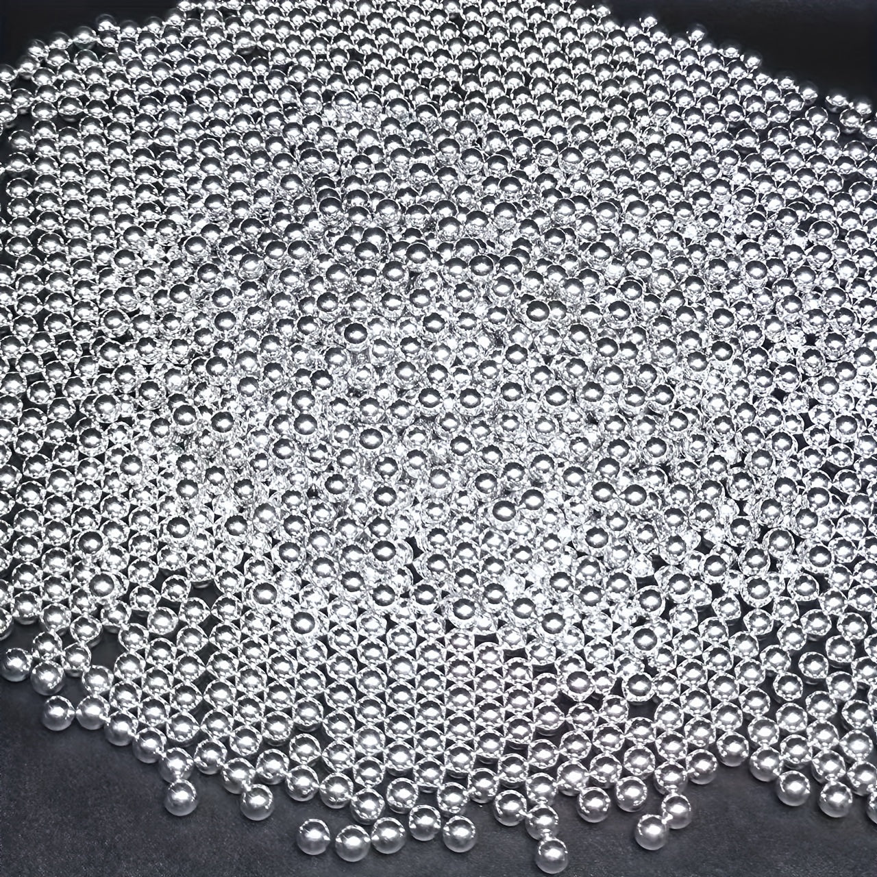 200pcs 7mm Galvanized Steel Ball Bearing Decorative Ball