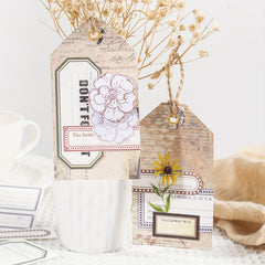 50PCS Retro Shaped Memo Pad Border Small Series Hand Account Paper