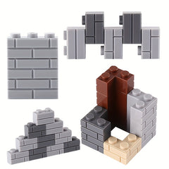 Kids Building Blocks Educational Toy Small Grain Thick Wall Tiles 1x2 1x3 1x4