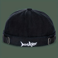Cotton Shark Embroidery Melon Caps Skullies Beanie