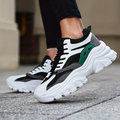 Women's Height Increased Sneakers Outdoor Walking Shoes
