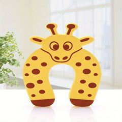 5pcs Kids Cartoon Animal Safety Door Card Door Stopper
