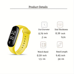 LED Strap Electronic Watch Student Waterproof Bracelet