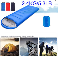 Winter Camping Waterproof Sleeping Bag for Men Women with Compression Bags