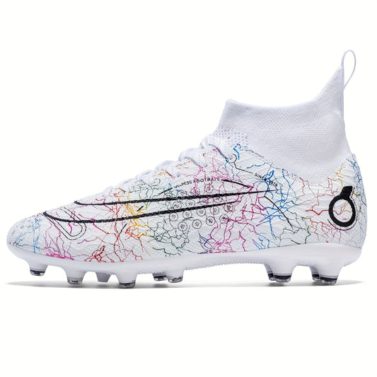 Professional Training Soccer Spikes Cleats Non Slip Lightweight Shoes