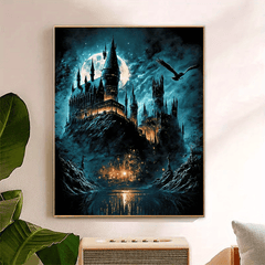 Castle Diamond Painting Kit for Adults - DIY Decor for Living Room