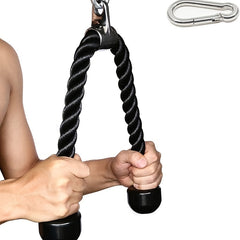 Tricep Training Rope Pull Down Gym Equipment 8pcs Set