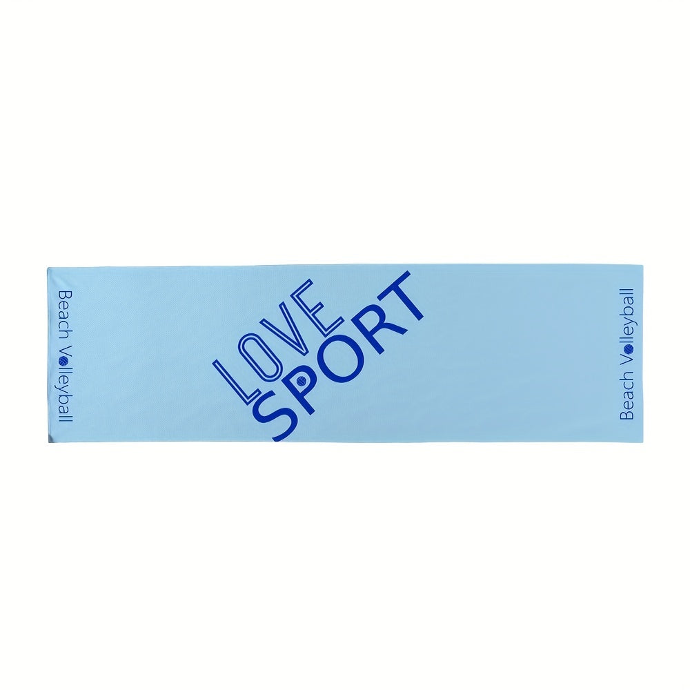 2pcs Cooling Sports Towel Soft Breathable Halloween Towel For Yoga Running Gym