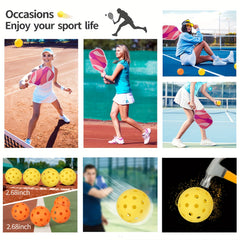 Shollar Graphite Fiberglass Pickleball Paddle Set