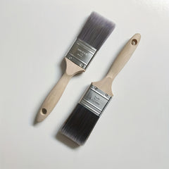 1pc Flat Paint Brush For Walls 5.08cm Easy to Clean Soft Filament