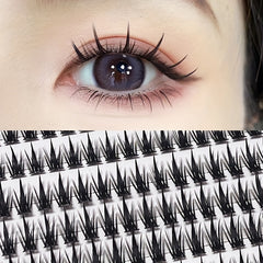 Little Devil Mixed Style Eyelashes Extensions DIY Self Adhesive Eyelashes