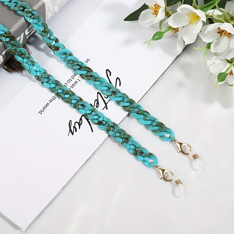 Acrylic Glasses Chain Sunglasses Lanyard Strap Face Covering Retainer