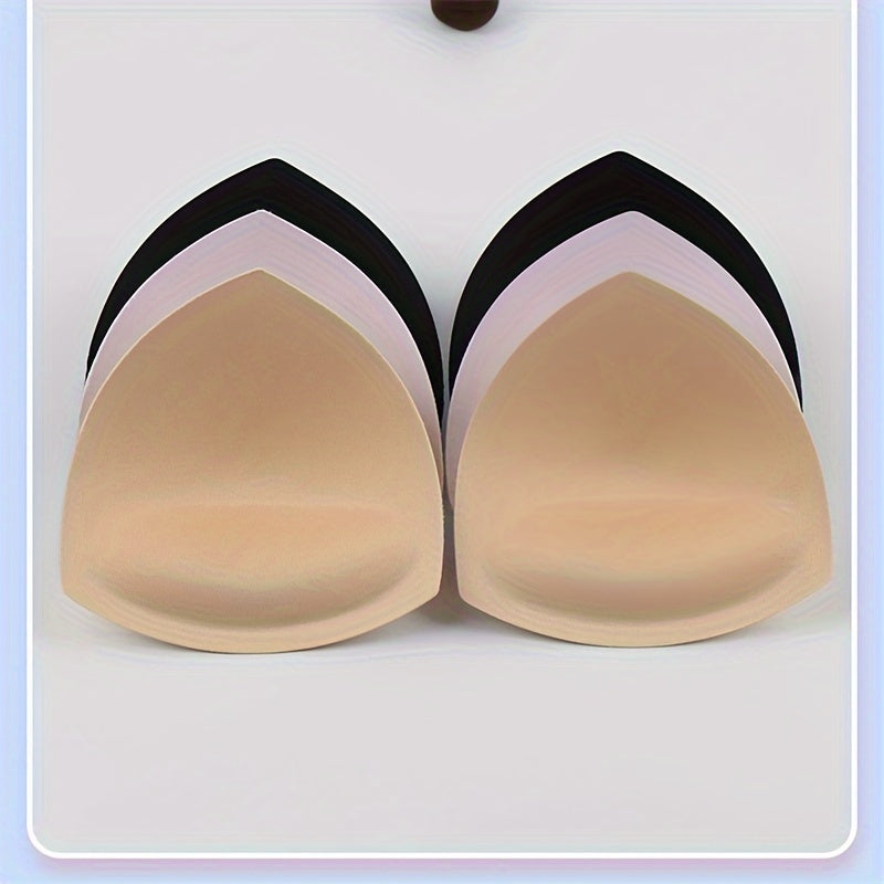 Water Drop Round Sports Breast Paste Invisible Chest Pad Support Lift Dress Yoga