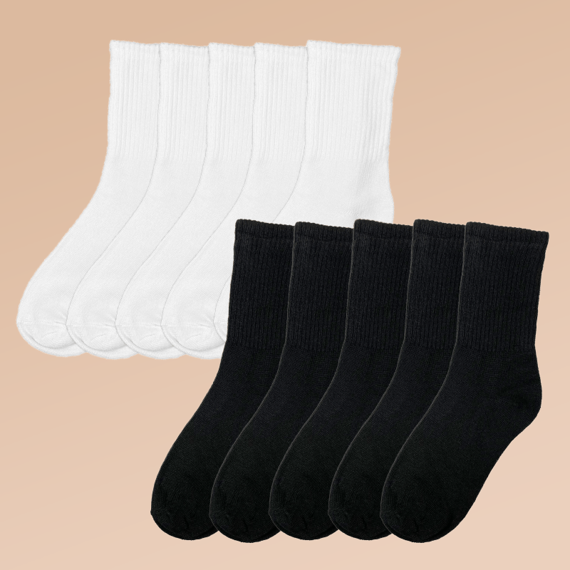 10 Pairs Women's Mixed & Sports Socks