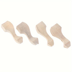 4pcs 1 12 Dollhouse Tea Table Cabinet Legs DIY Model Furniture Toy Doll House