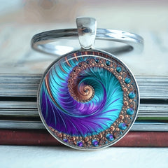 Vintage Feather Keychain For Girls Bag Accessories