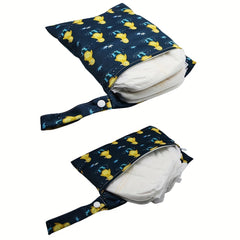 Asenappy Duck Print Diaper Bag Set