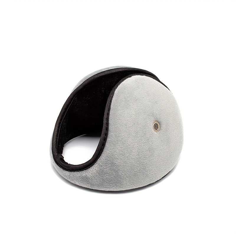 Plush Earmuffs with Built-in Earpiece Winter Warmers